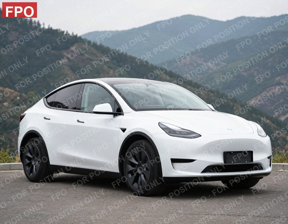 Tesla Model Y after tint